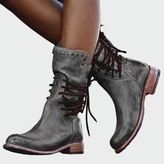 Milica – skórzane sznurowane buty na eleganckie i wygodne codzienne życie