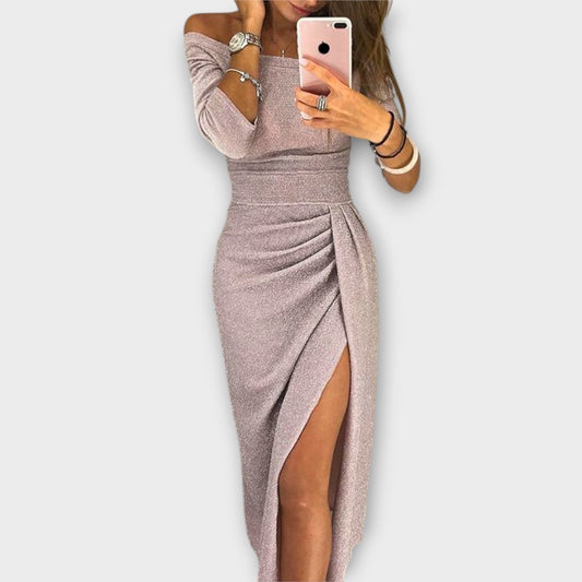 Lena | Elegancka sukienka bez ramiączek