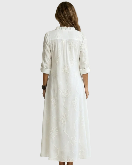 Eliana™ | Zwiewna sukienka maxi z romantycznymi detalami