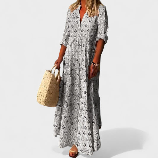 Micaela | Długa Sukienka Boho