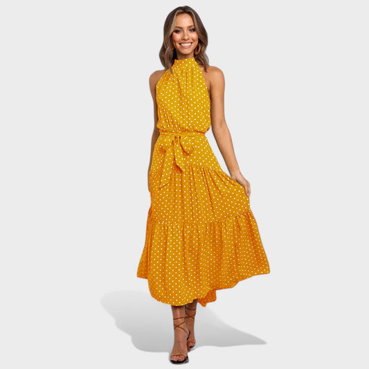 Bruna | Elegancka długa sukienka