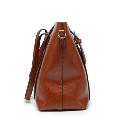 Sophia | Výnimočná Elegancia Kožená Tote Taška