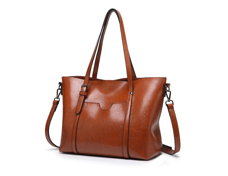 Sophia | Výnimočná Elegancia Kožená Tote Taška