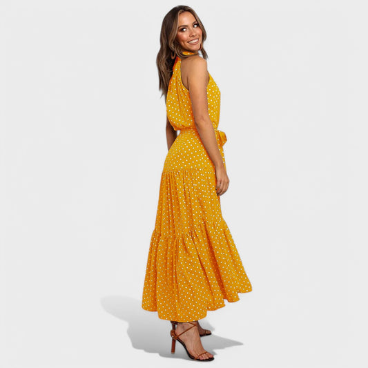 Bruna | Elegancka długa sukienka