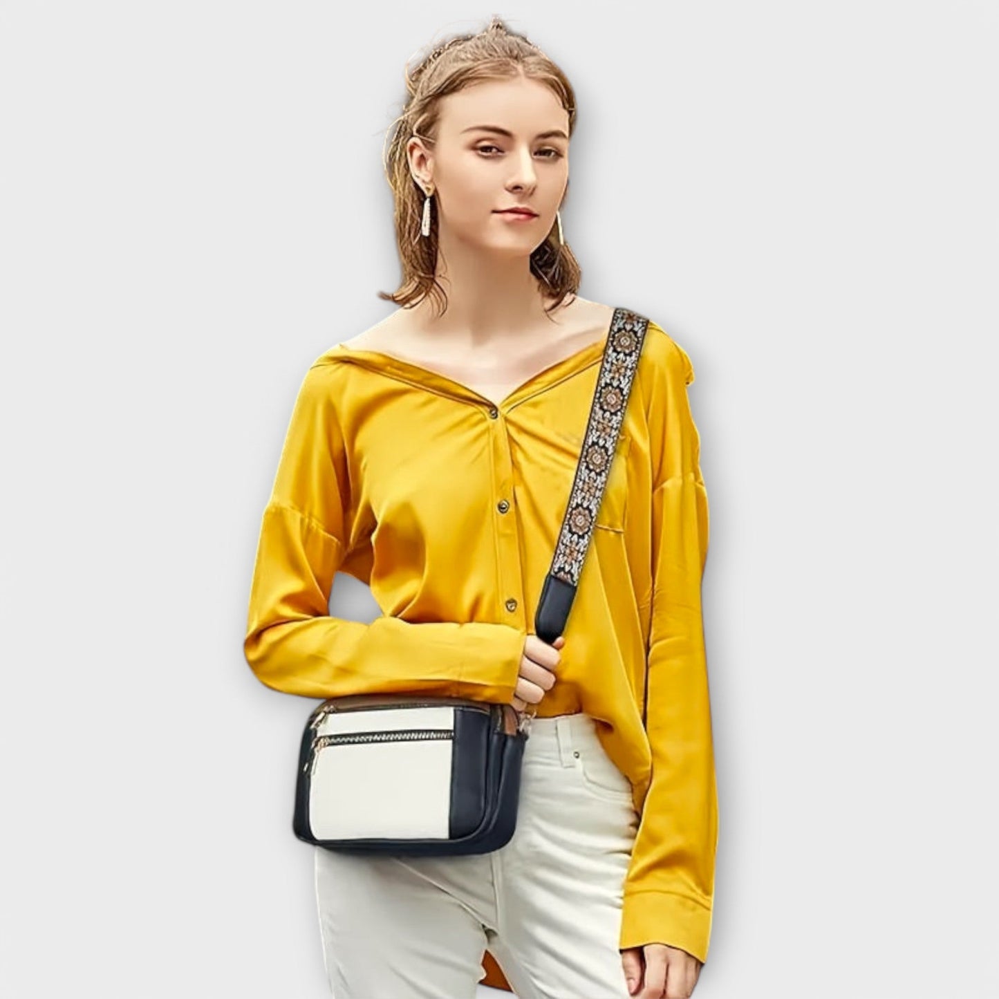 Maria. | Vegan kožená crossbody taška