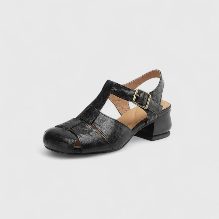 Diana | Elegantné kožené šľapky