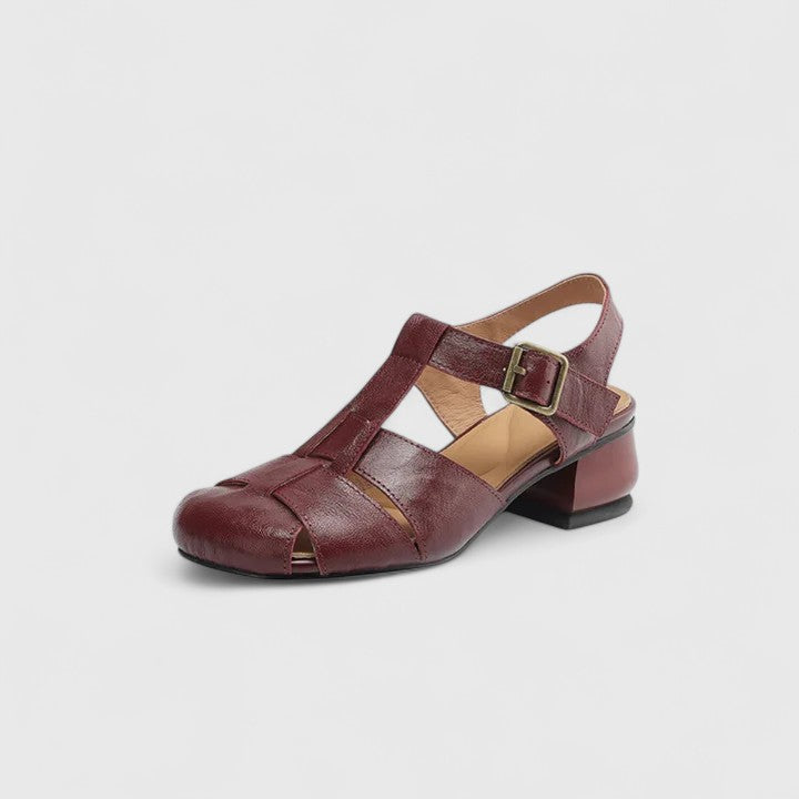 Diana | Elegantné kožené šľapky