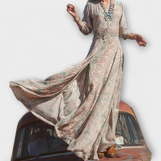 Yolanda | Sukienka Maxi Bohème