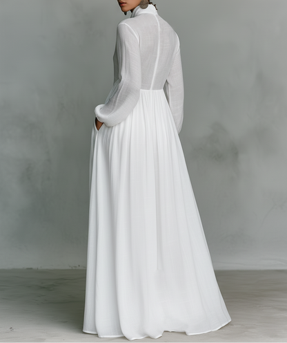 Elisa – Maxi Patchwork Šaty