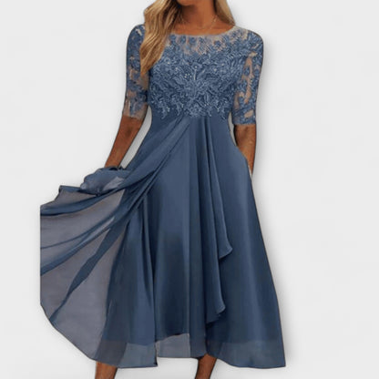 Sara – Elegantné Šaty pre Svadobných Hostí
