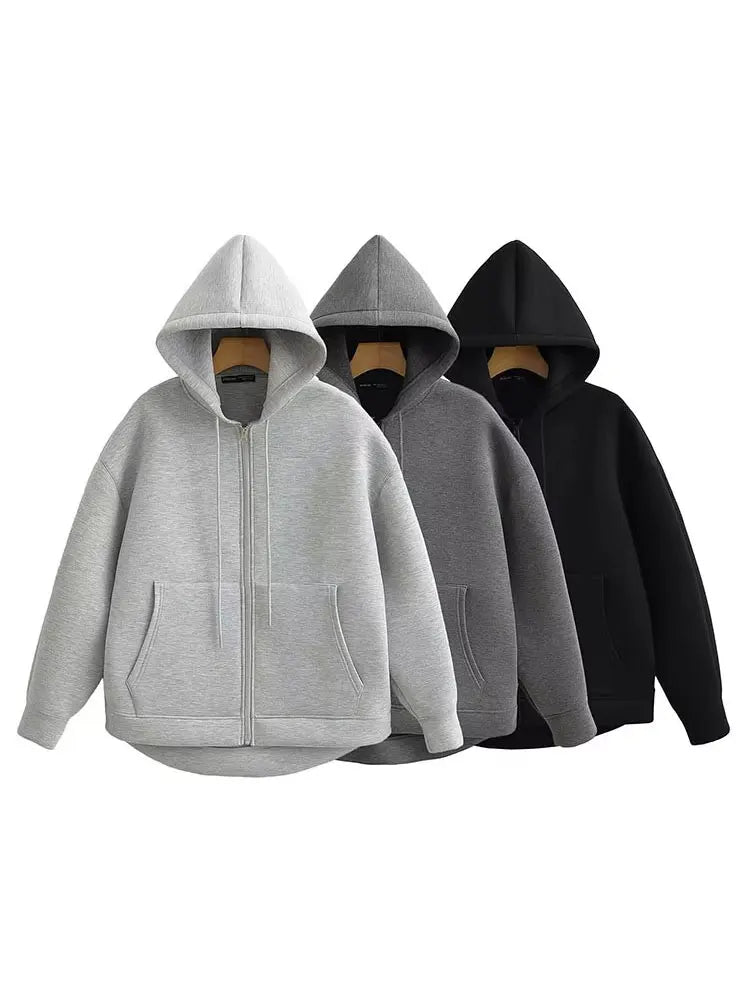 Milena™ | Pohodlná oversize mikina s kapucňou a vreckami