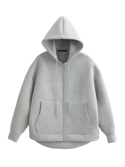 Milena™ | Pohodlná oversize mikina s kapucňou a vreckami