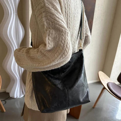Linda | Vintage Charm Kožená Taška cez Rameno