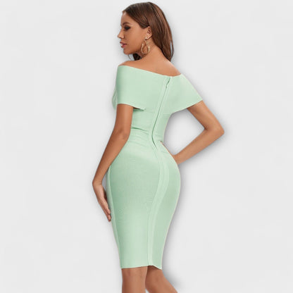 Ofélia | Elegantné Šaty s V Výstrihom