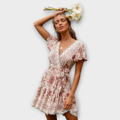 Adélia | Krátka boho sukňa
