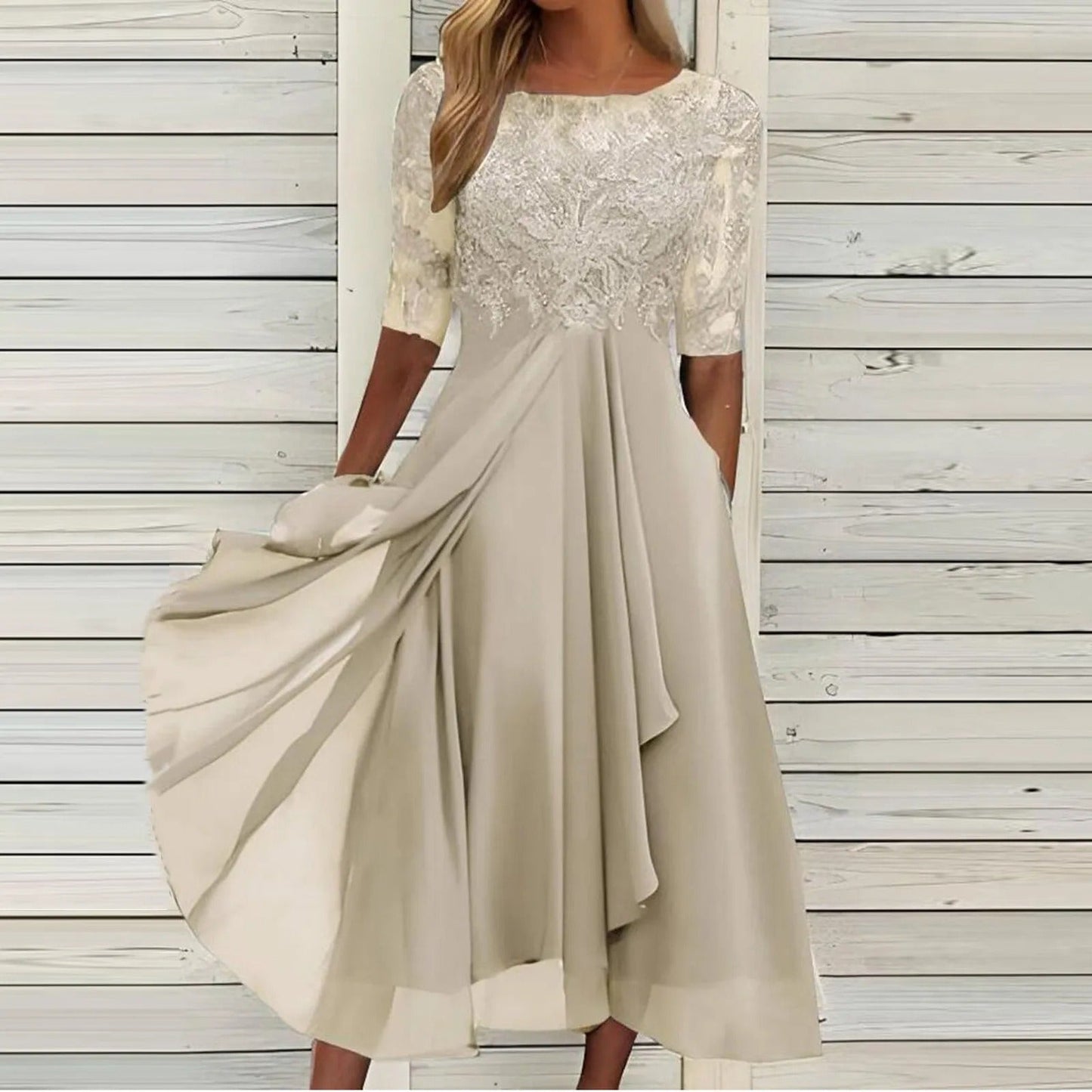 Dalila | Elegantná čipkovaná šaty