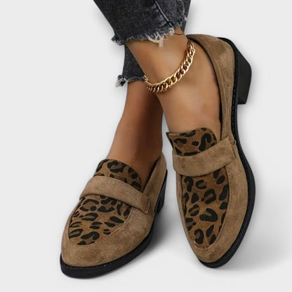 Camila | Elegantné topánky s leopardím vzorom