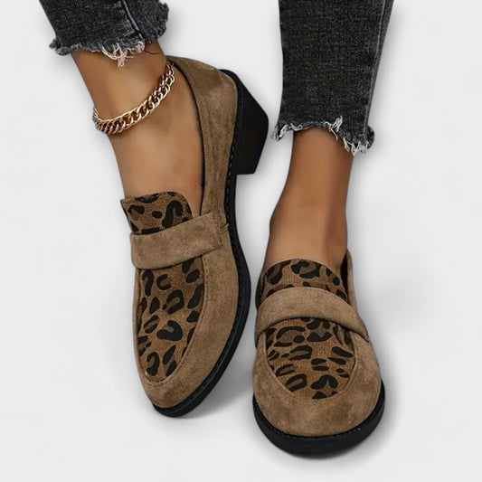 Camila | Eleganckie buty w panterkę