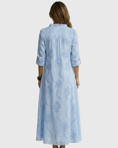 Eliana™ | Zwiewna sukienka maxi z romantycznymi detalami