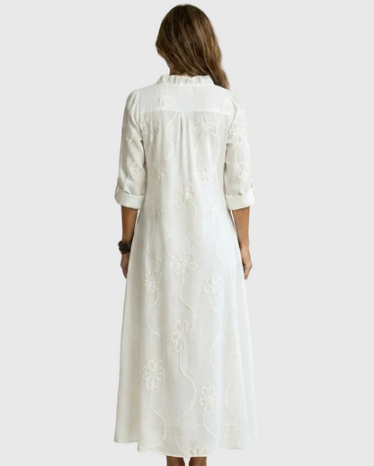 Eliana™ | Zwiewna sukienka maxi z romantycznymi detalami