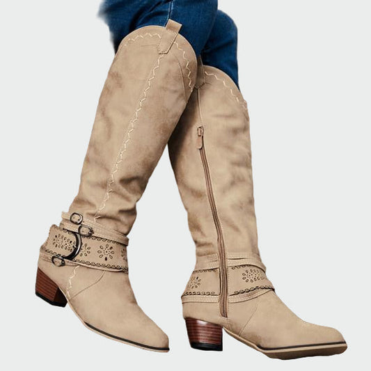 Veselka – skórzane buty kowbojskie retro zapewniające wygodny i nowoczesny wygląd