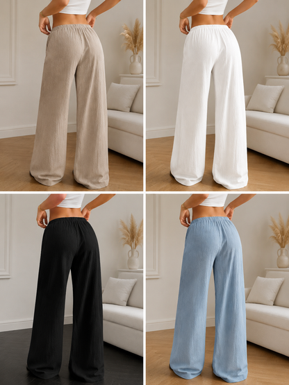 Viktória | Elegantné nohavice so širokými nohavicami