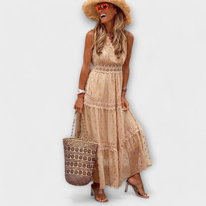 Lola | Maxi sukňa s boho čipkou