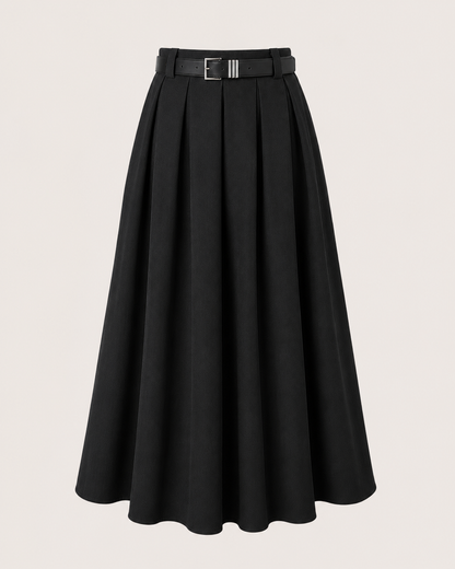 Natália™ | Elegancka plisowana spódnica midi