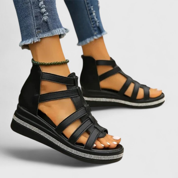 KENDALL | ORTOPEDICKÉ STRASS SANDÁLE