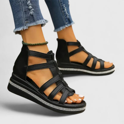 KENDALL | ORTOPEDICKÉ STRASS SANDÁLE
