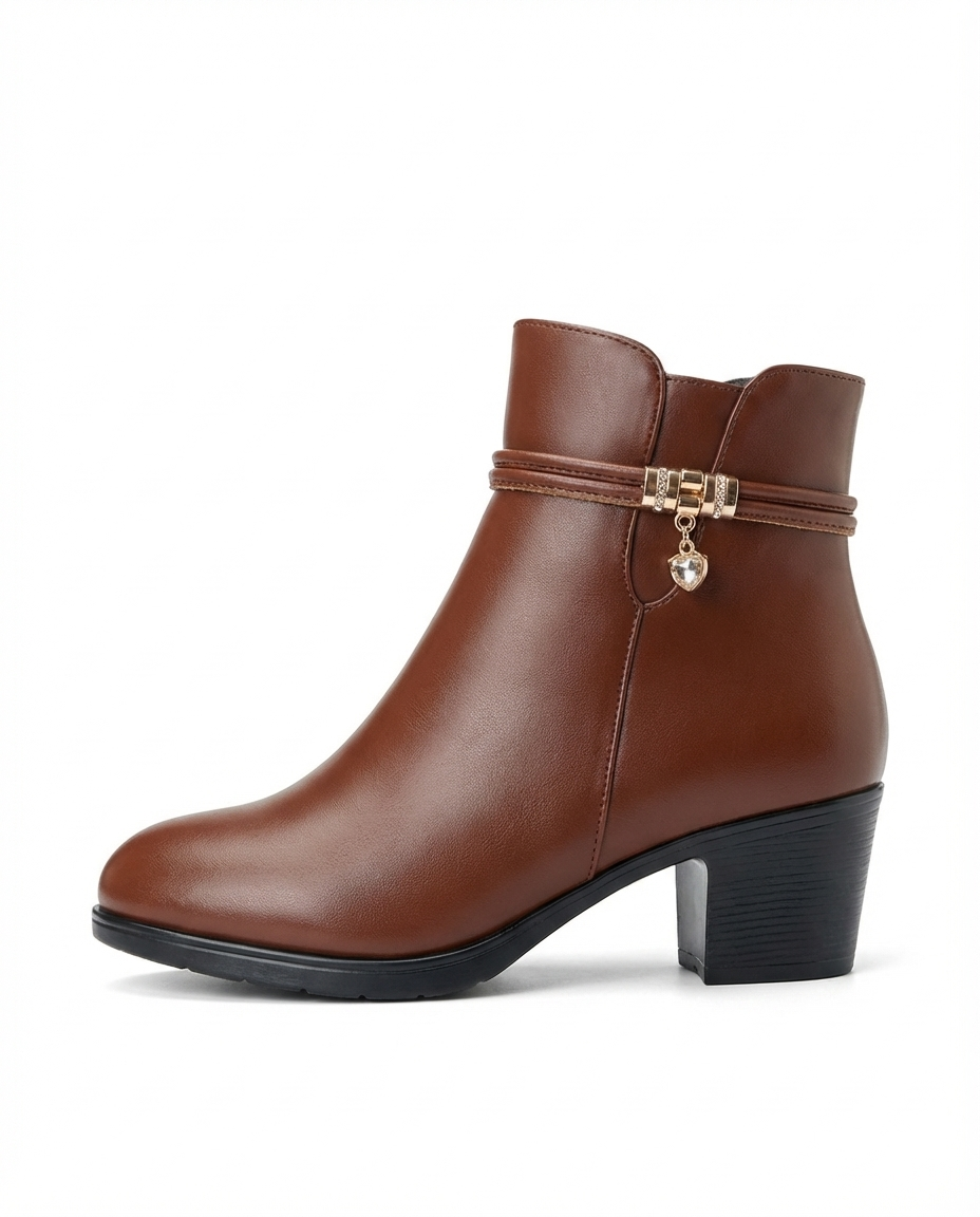 Asta – Elegantné zimné topánky so zipsom