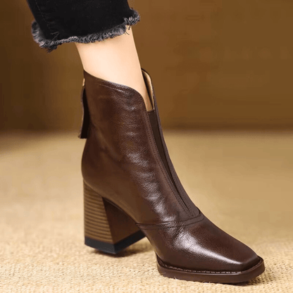 Rosalie™ | Elegantné čižmy s stredne vysokým podpätkom