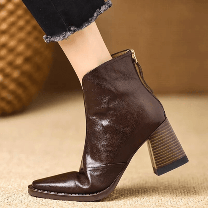 Rosalie™ | Elegantné čižmy s stredne vysokým podpätkom
